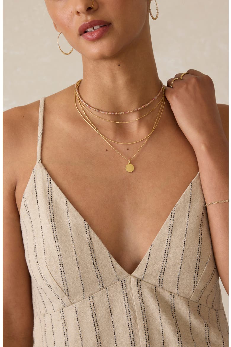 Riviera Stripe Linen Blend Camisole, Alternate, color, DRIFTWOOD STRIPE