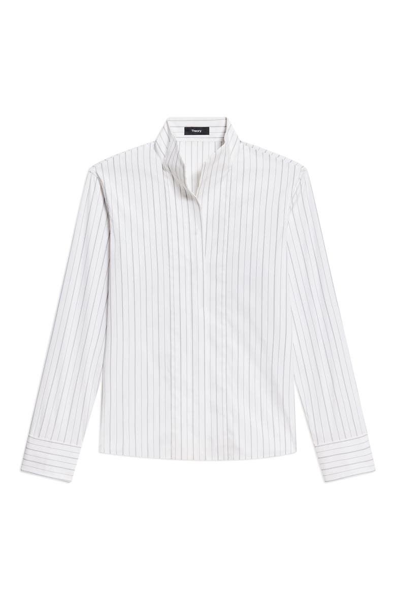 Stripe Tailored Shirt, Alternate, color, BLACK MULTI
