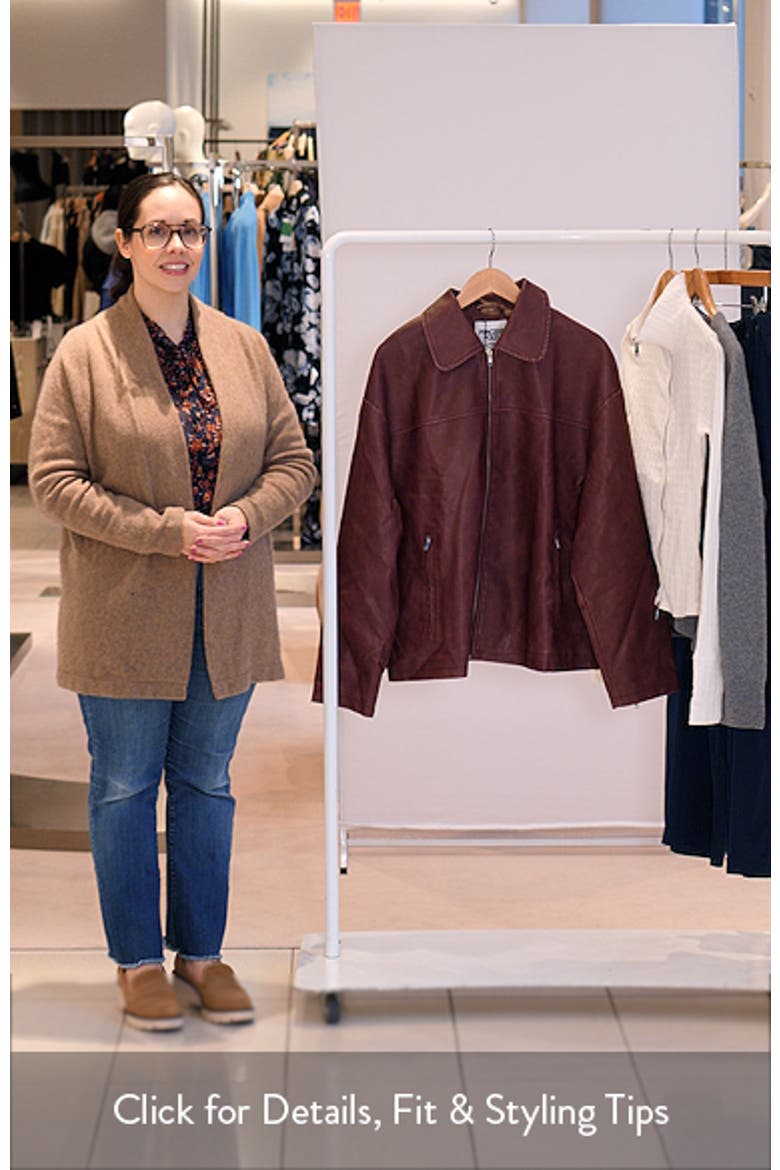 Napolean Faux Leather Jacket video