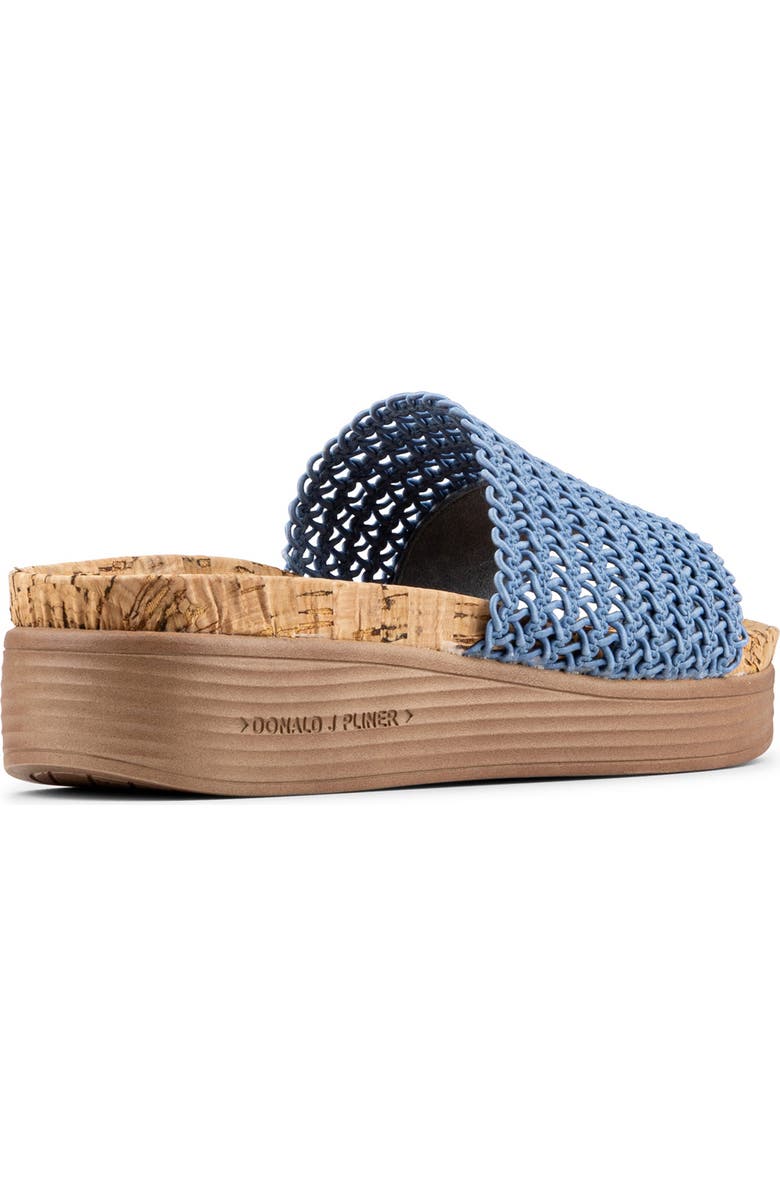 Donald Pliner Frou Platform Wedge Sandal, Alternate, color, Blue Jay