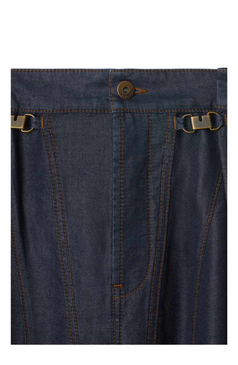 Burberry Panelled Denim Trousers, Alternate, color,