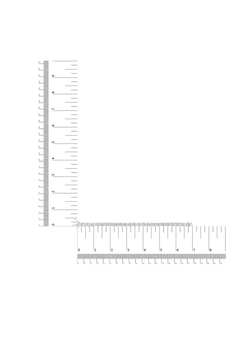 Haus of Brilliance 10k White Gold 2.00 Cttw Round-Cut Diamond "XO XO" Link Bracelet, Alternate, color, White