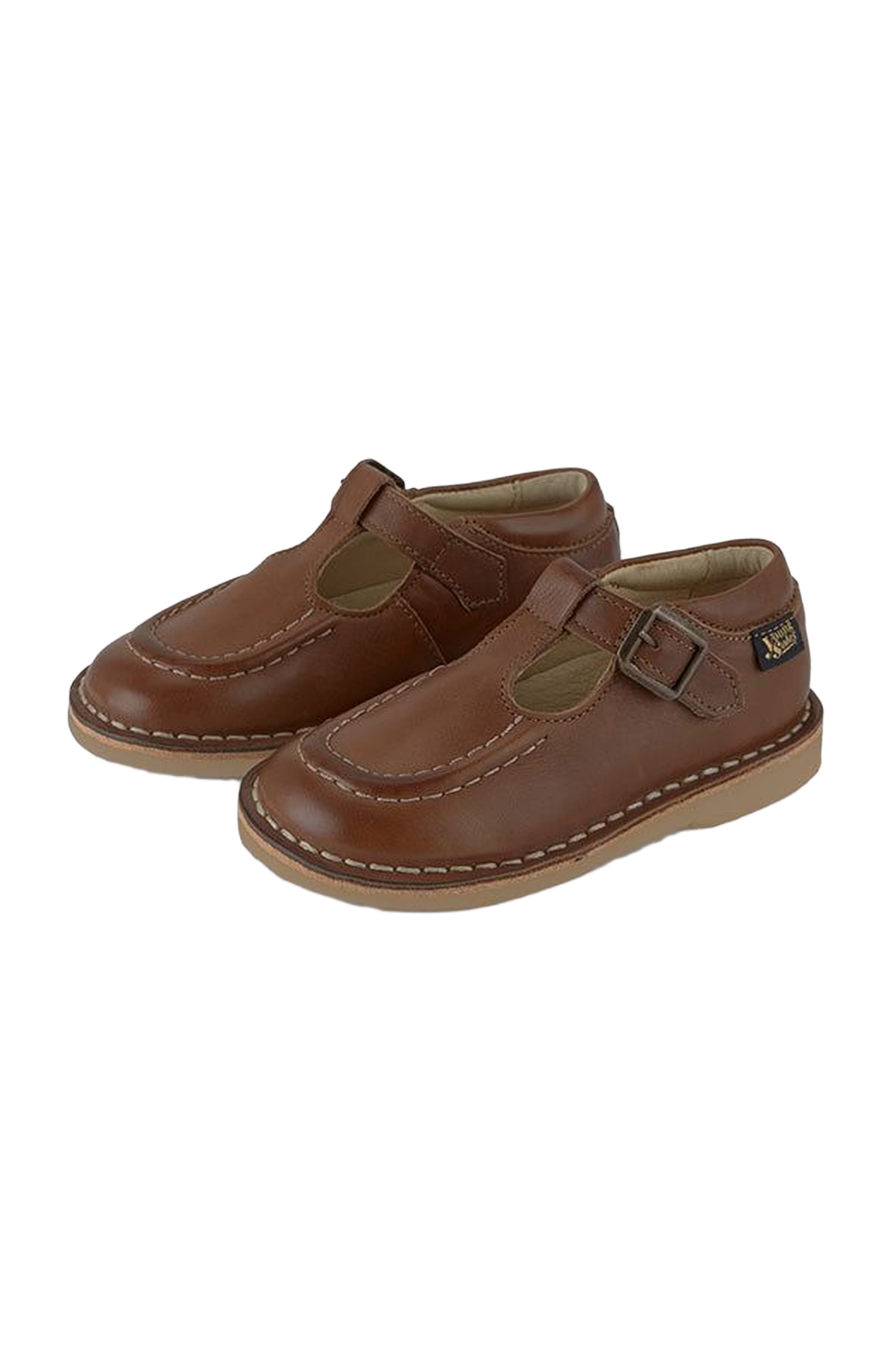Young Soles Parker Kids T-Bar Shoe, Alternate, color, Tan