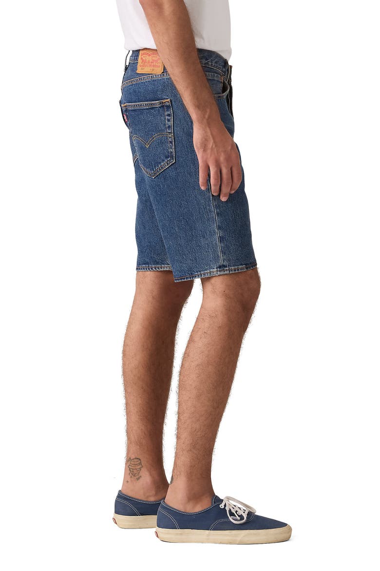 501® Original Denim Shorts, Alternate, color, INDIGO NATION SHORTS