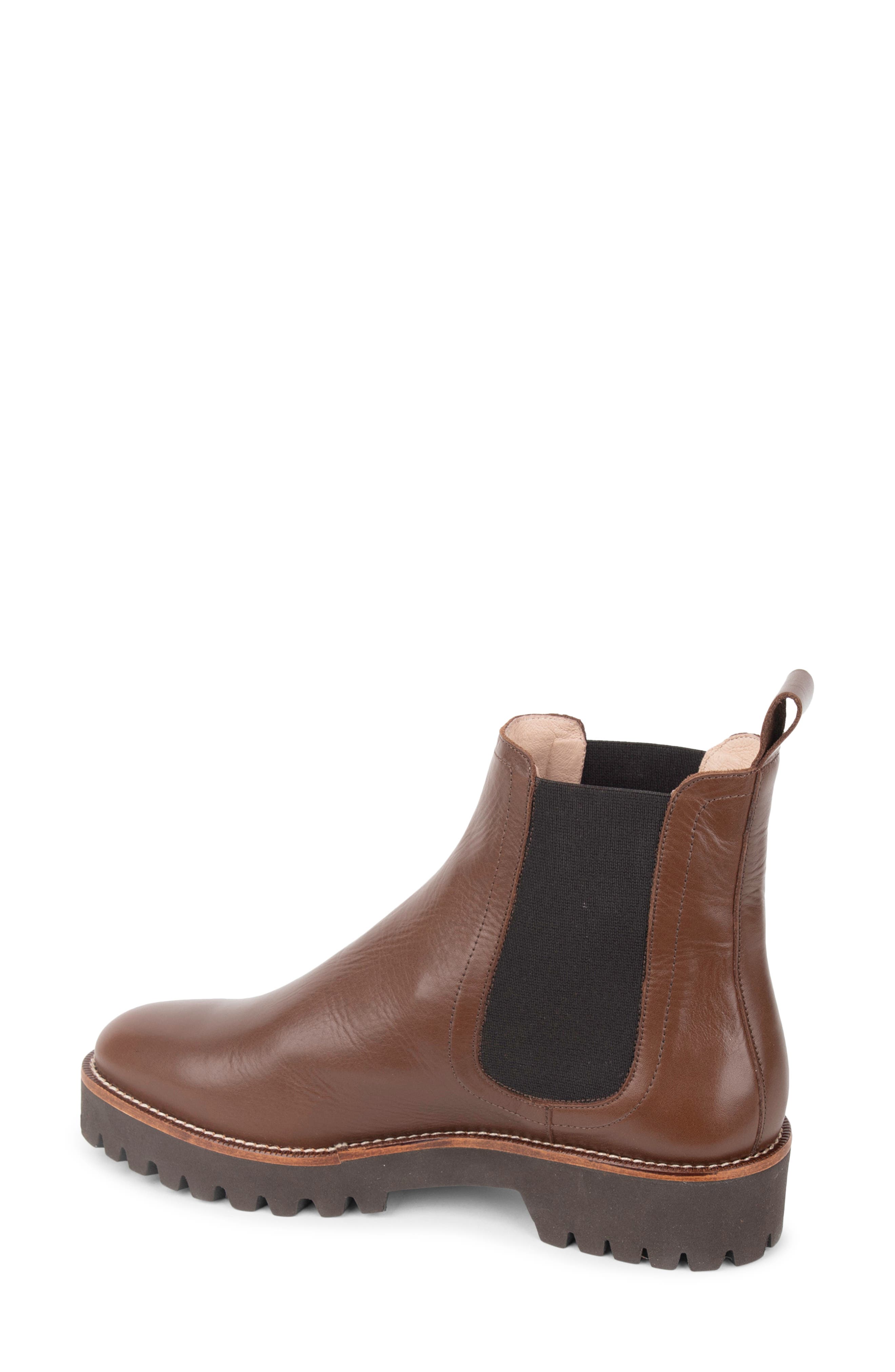 Lug Sole Chelsea Boot, Alternate, color, CHOCOLATE