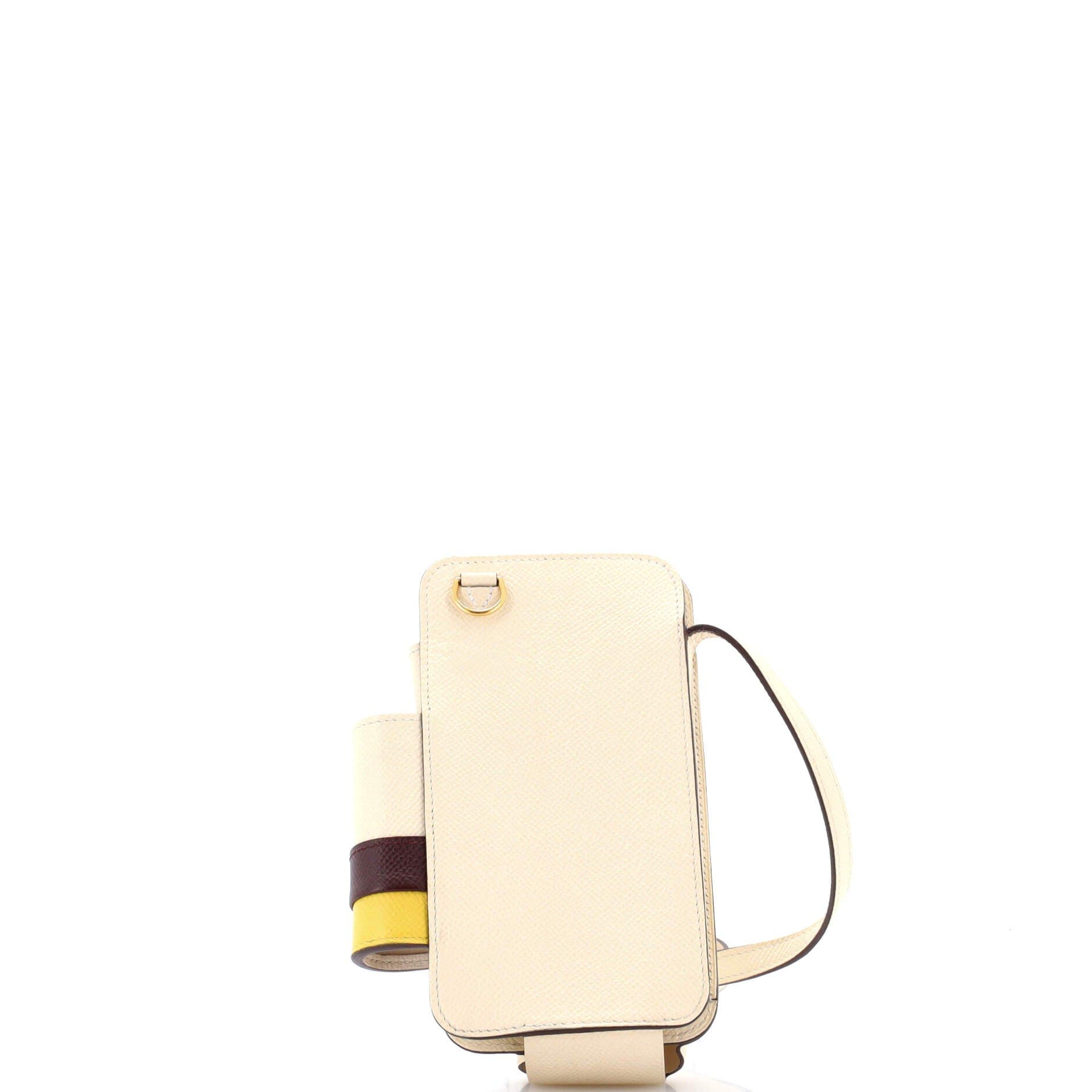 Pre-Owned Hermes Hermesway Phone Case Crossbody Bag Epsom, Alternate, color, Nata