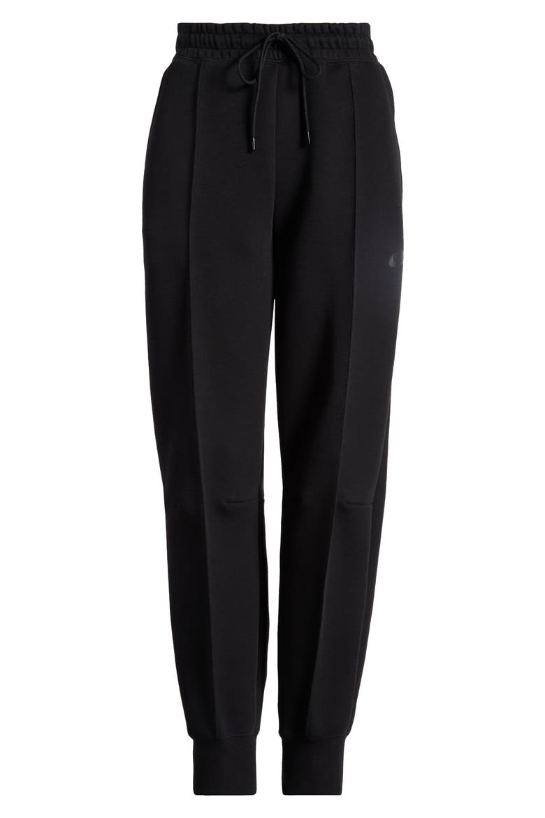 Sportswear Tech Fleece Mid-Rise Joggers, Alternate, color, 010 010 BLACK/BLACK