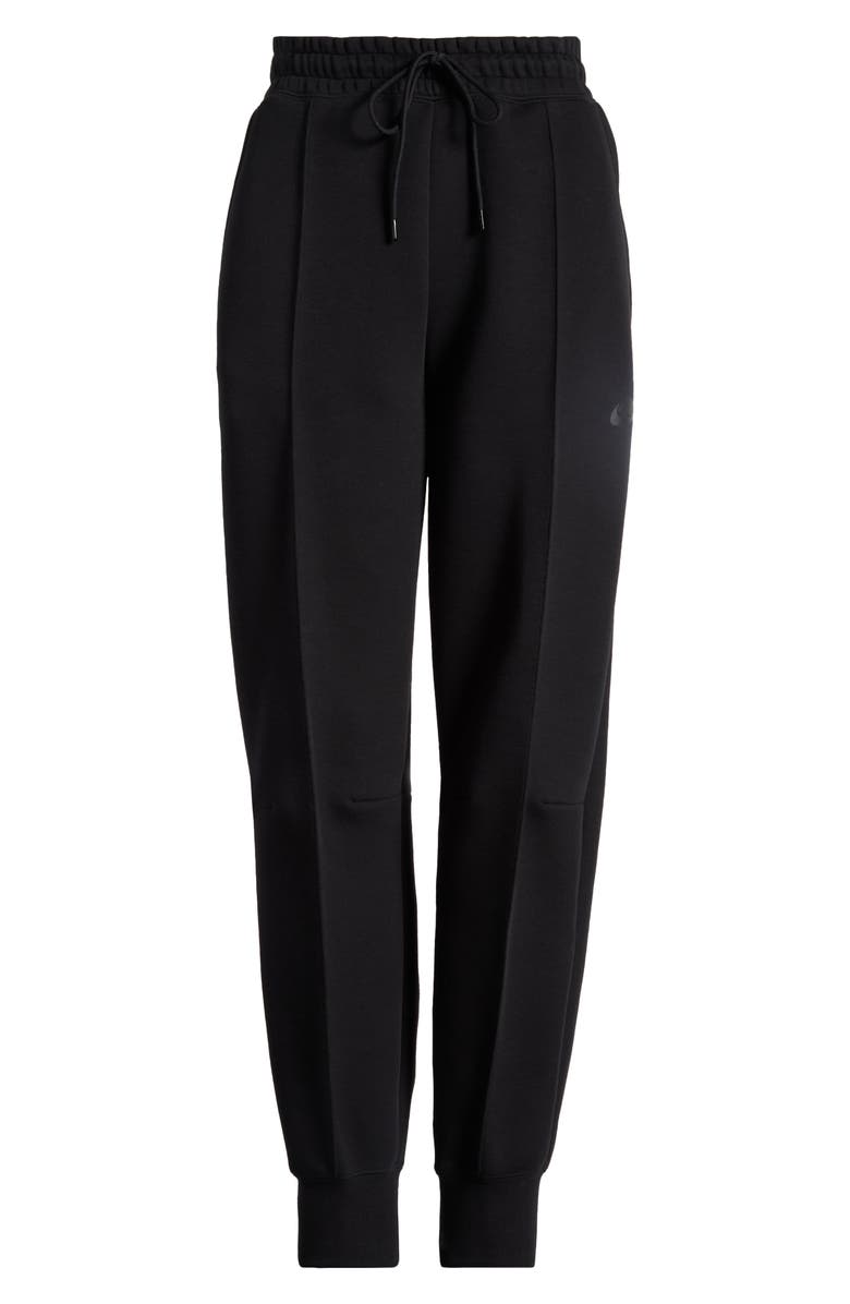 Nike Sportswear Tech Fleece Mid-Rise Joggers, Alternate, color, 010 010 Black/Black