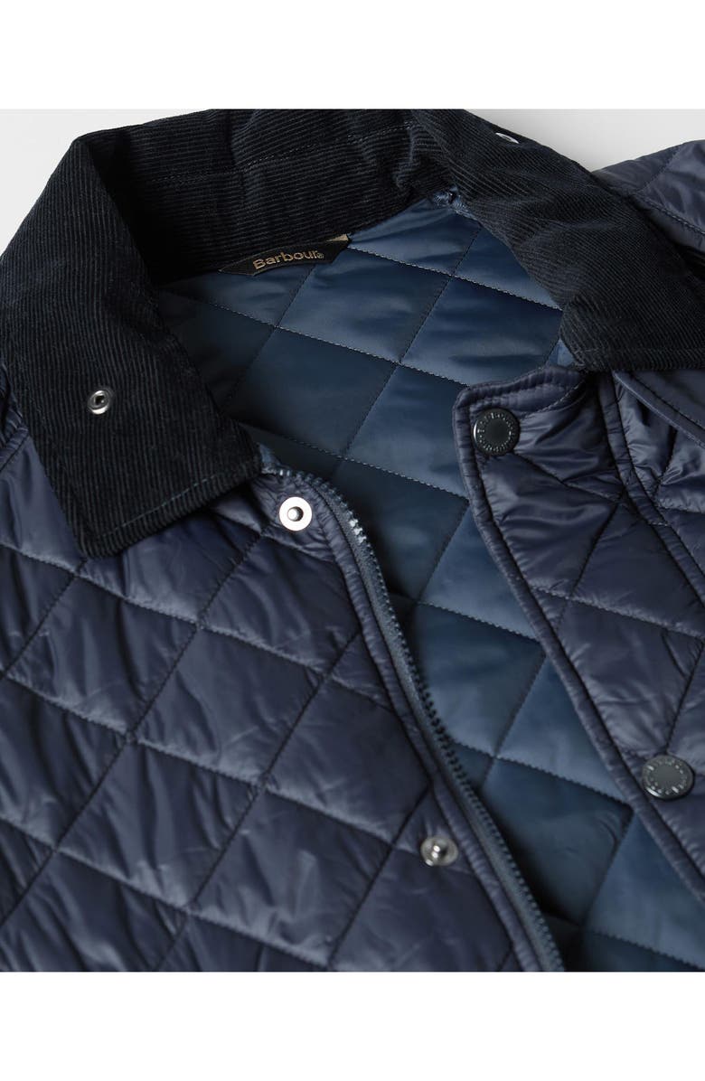 Barbour Bedale Quilted Barn Jacket, Alternate, color, Navy