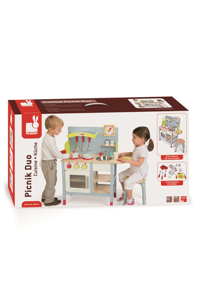Janod Kitchen Playset, Alternate, color,