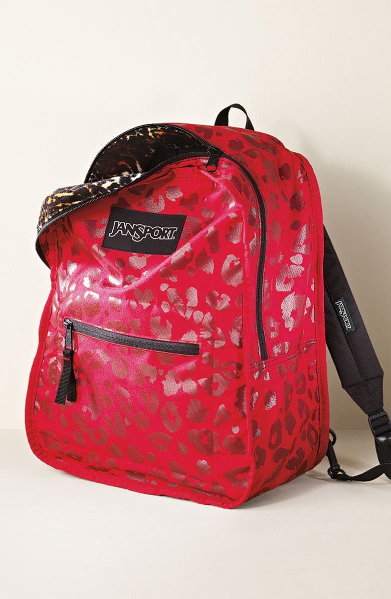 Jansport Animal Print Reversible Backpack, Alternate, color,