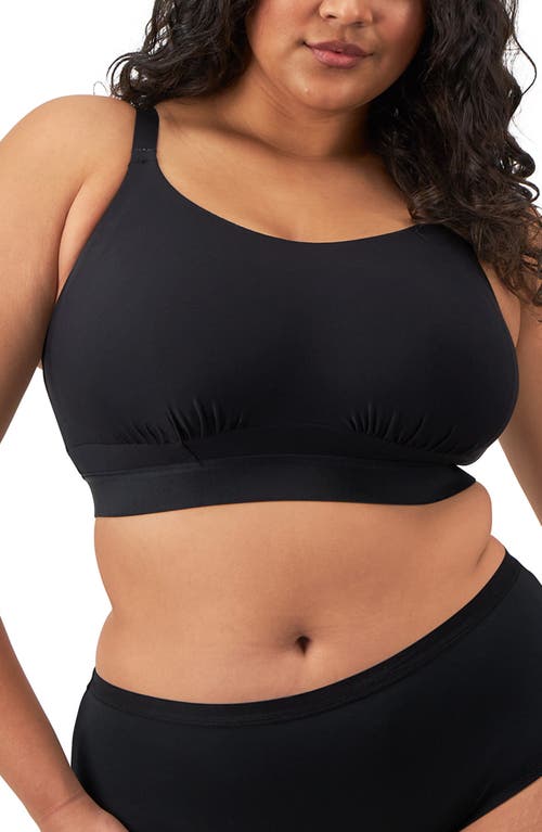 Elomi Downtime Wireless Bralette in Black 