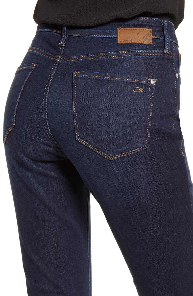 Mavi Jeans Marcia Crop Bootcut Jeans, Alternate, color, Deep Supersoft
