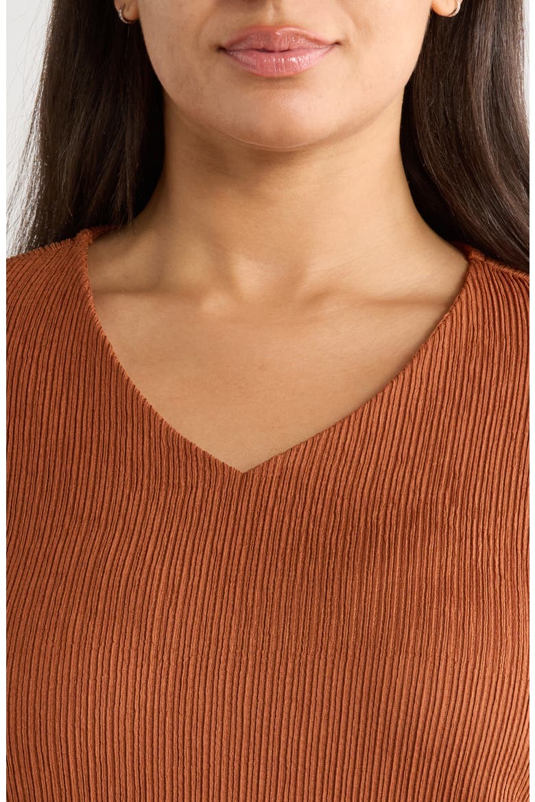Crinkle Top, Alternate, color, CEDAR SPICE