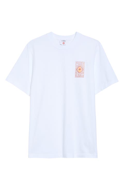 Classic Fit Hermons Mirage Organic Cotton Graphic T-Shirt
