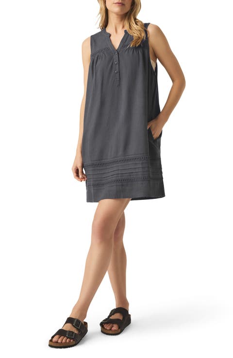 Catalina Linen Blend Minidress