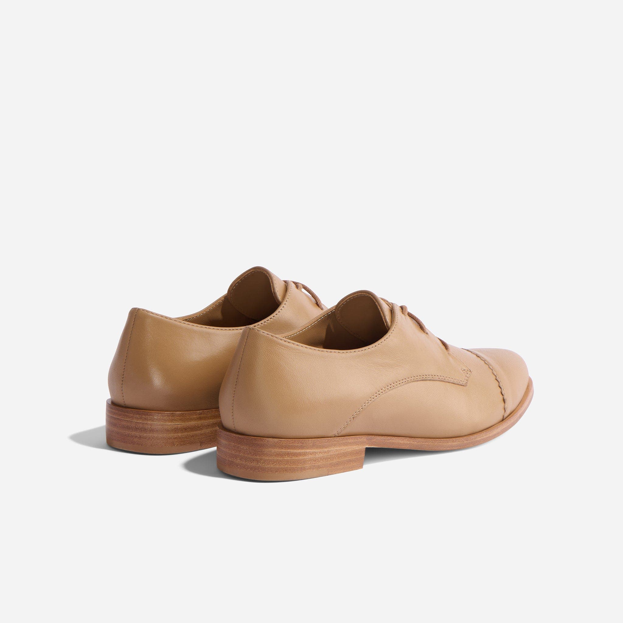 Emilia Cap Toe Oxford, Alternate, color, Almond