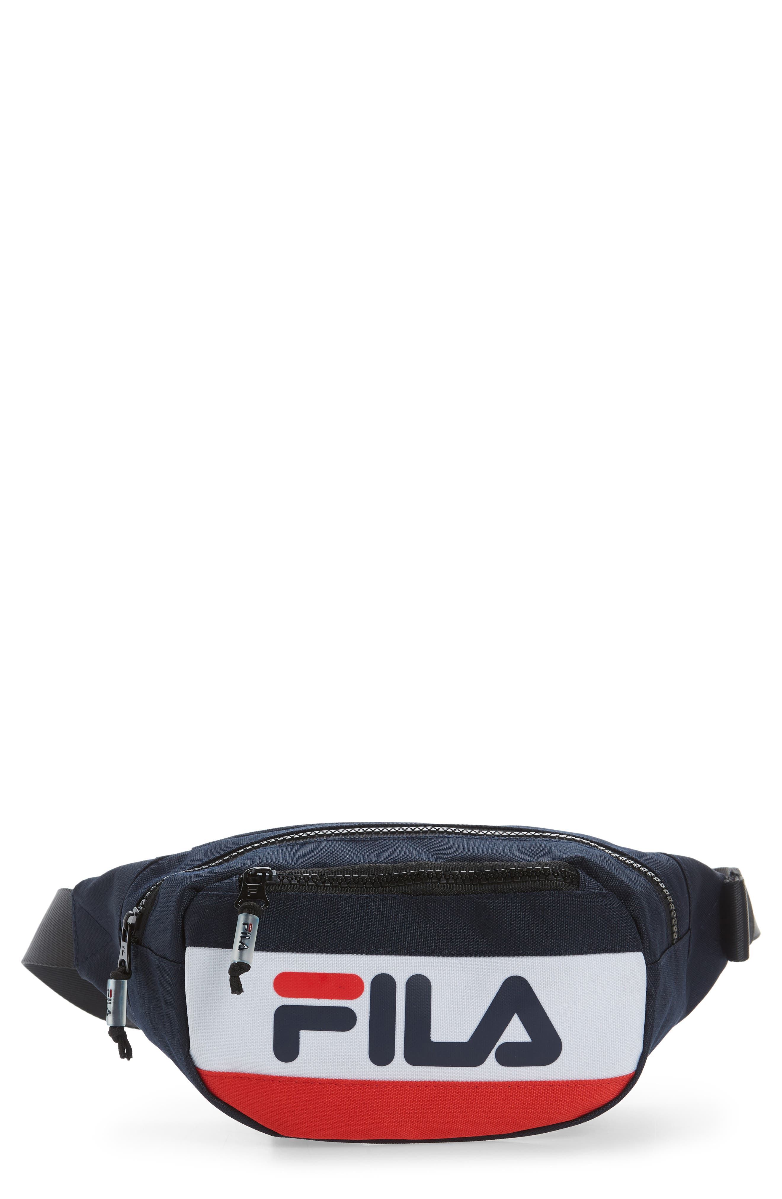 Henry Logo Belt Bag, Main, color, PEACOAT
