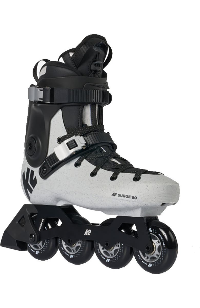K2 Surge 80 Inline Skates for Men Women Adult, Unisex Street Fitness Roller Skate Blades, Main, color,