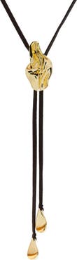 MARLYN SCHIFF Jules Suede Bolo Necklace