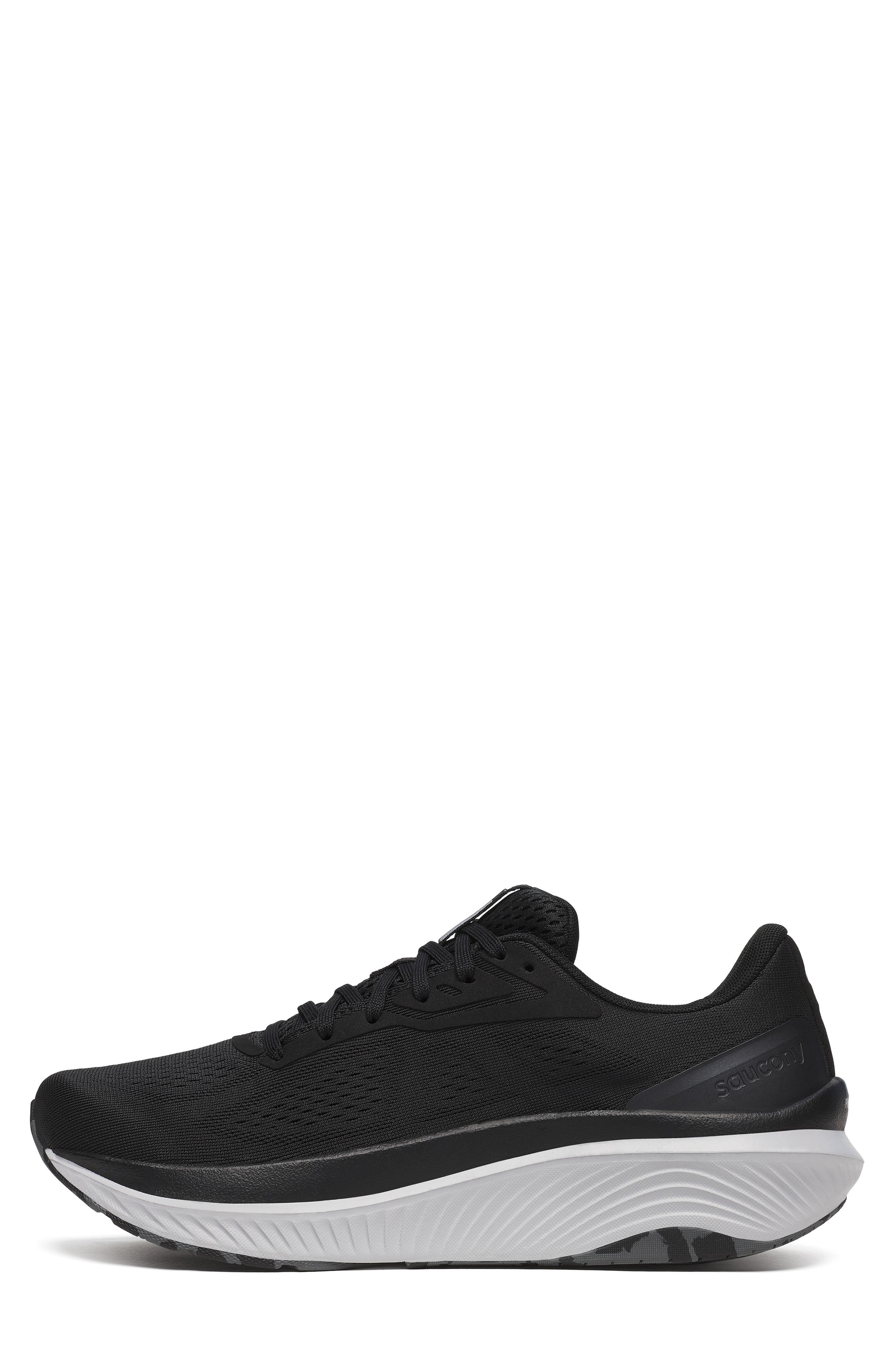 Saucony Echelon 10 Hybrid Running Shoe, Alternate, color, Black/ Silver