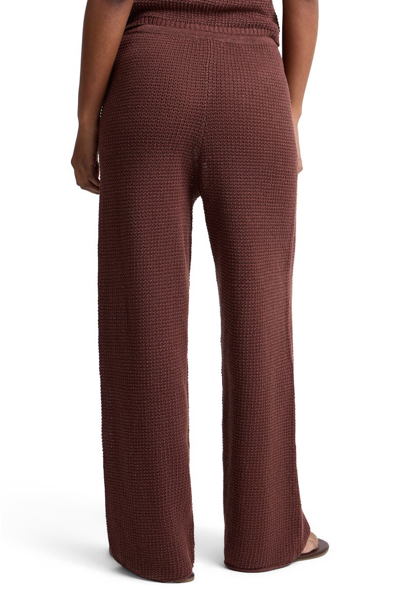 Onia Knit Drawstring Pant, Alternate, color, Brown