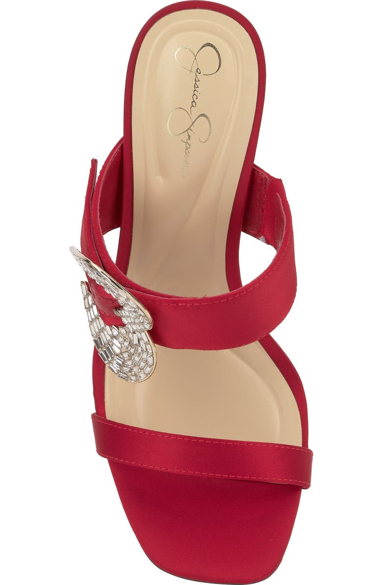Jessica Simpson Orrieta Slide Sandal, Alternate, color, Red Muse