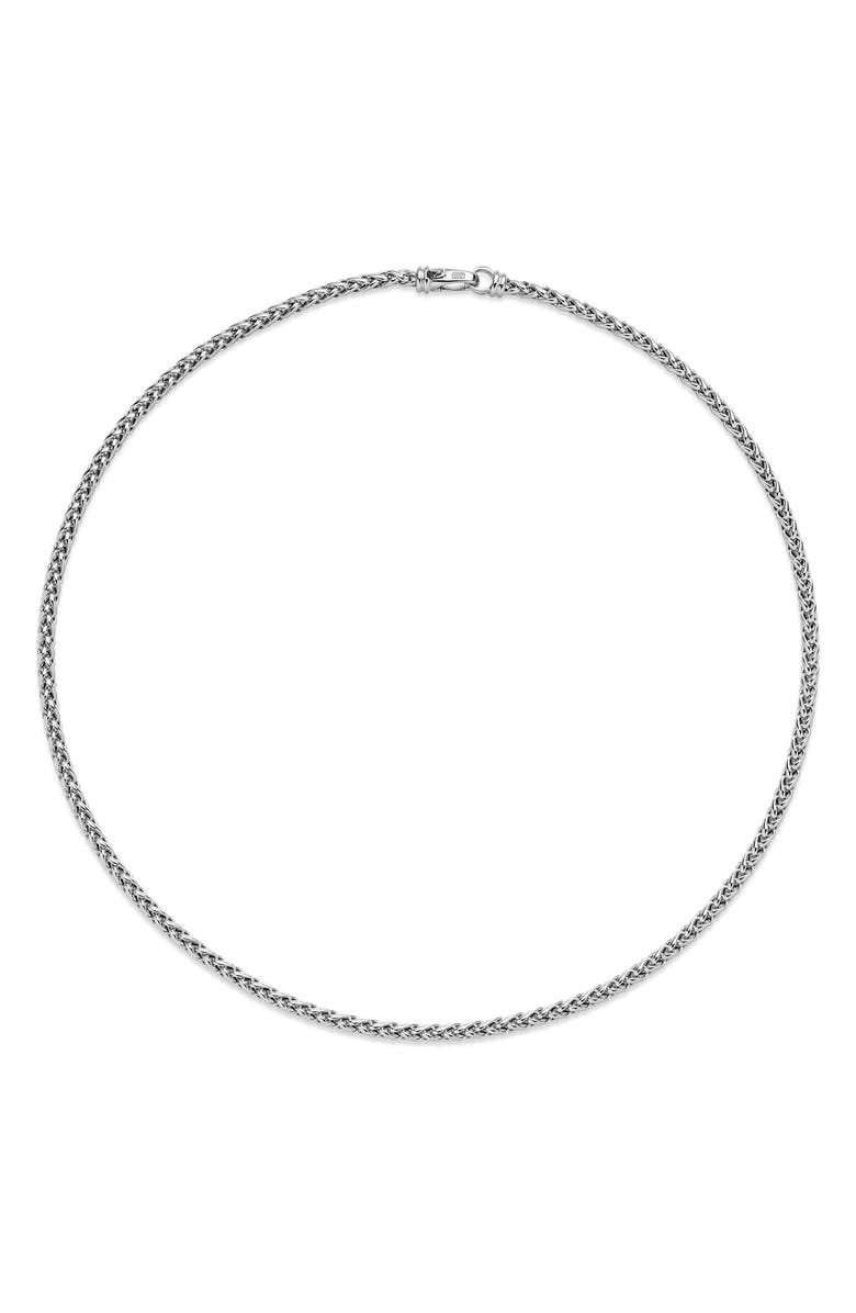 David Yurman Wheat Chain Necklace, Alternate, color, Silver