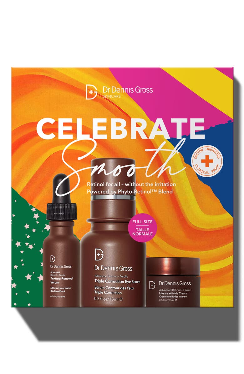 Dr. Dennis Gross Skincare Celebrate Smooth Set (Limited Edition) USD $127 Value, Alternate, color, 