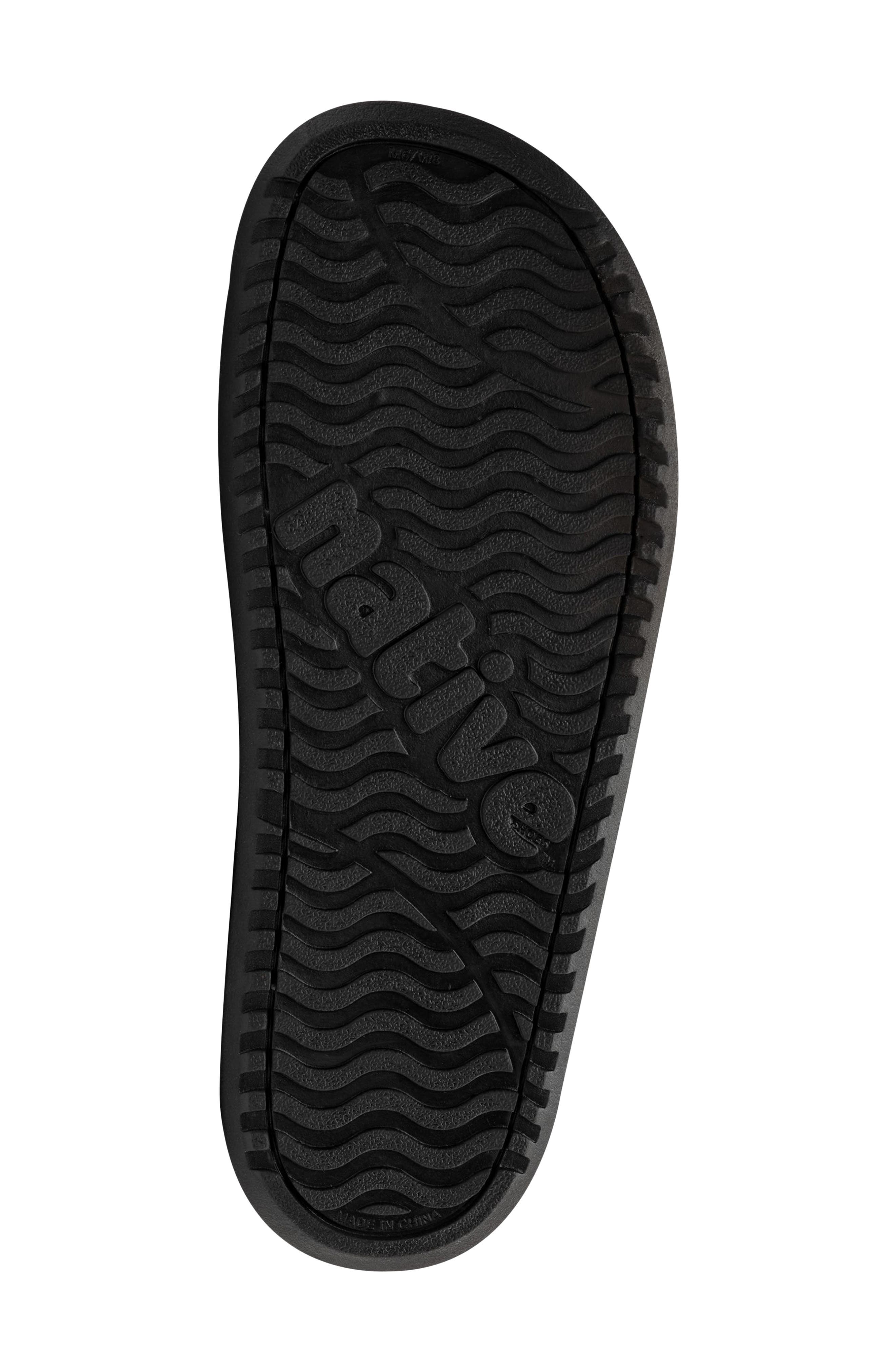 Native Shoes Frankie Sugarlite Sandal, Alternate, color, Black/ Black