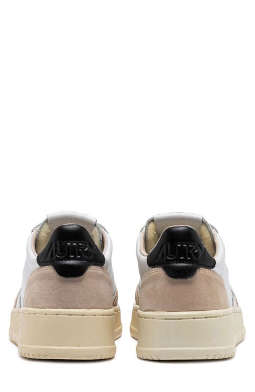 Autry Leather Low-top Sneakers With Perforated Toe Box