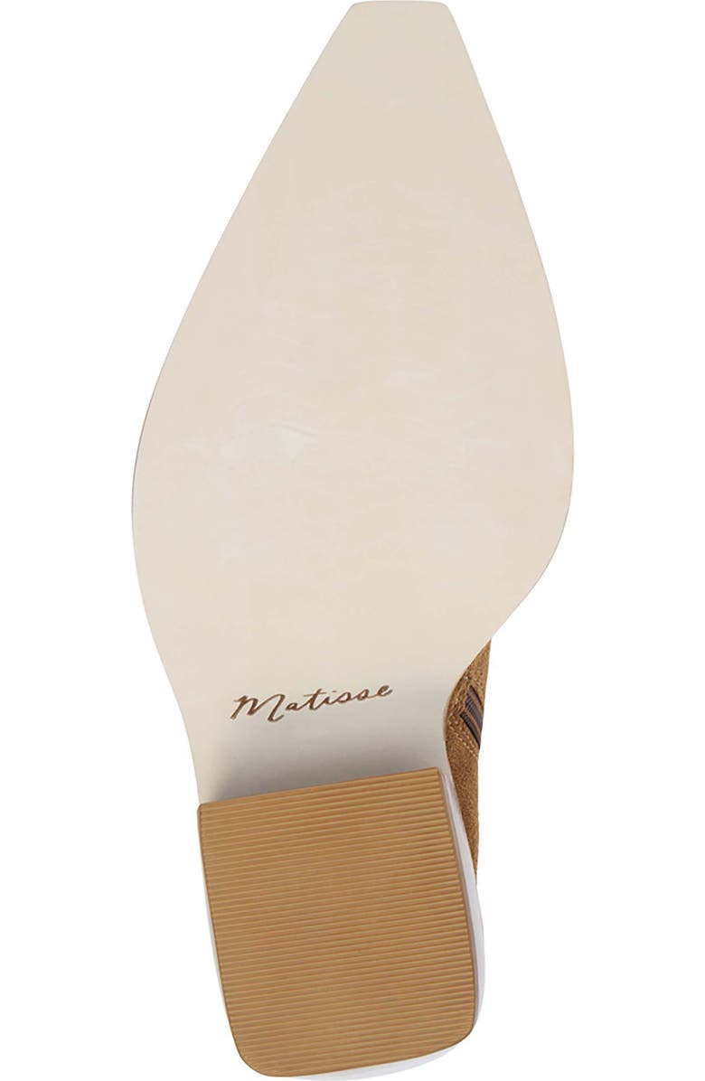 Matisse Cleo Pointed Toe Bootie, Alternate, color, Bourbon
