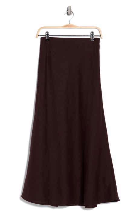 Madewell Linen Maxi Slip Skirt