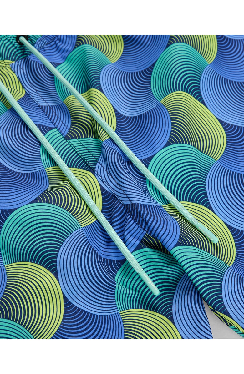 Psycho Bunny Stafford Print Swim Trunks, Alternate, color, 