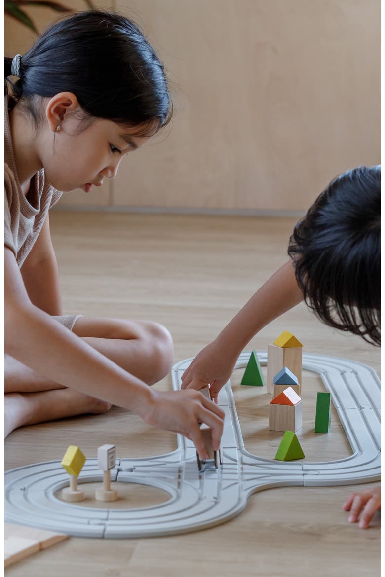 Rubber Road & Rail Set, Alternate, color, ASSORTED