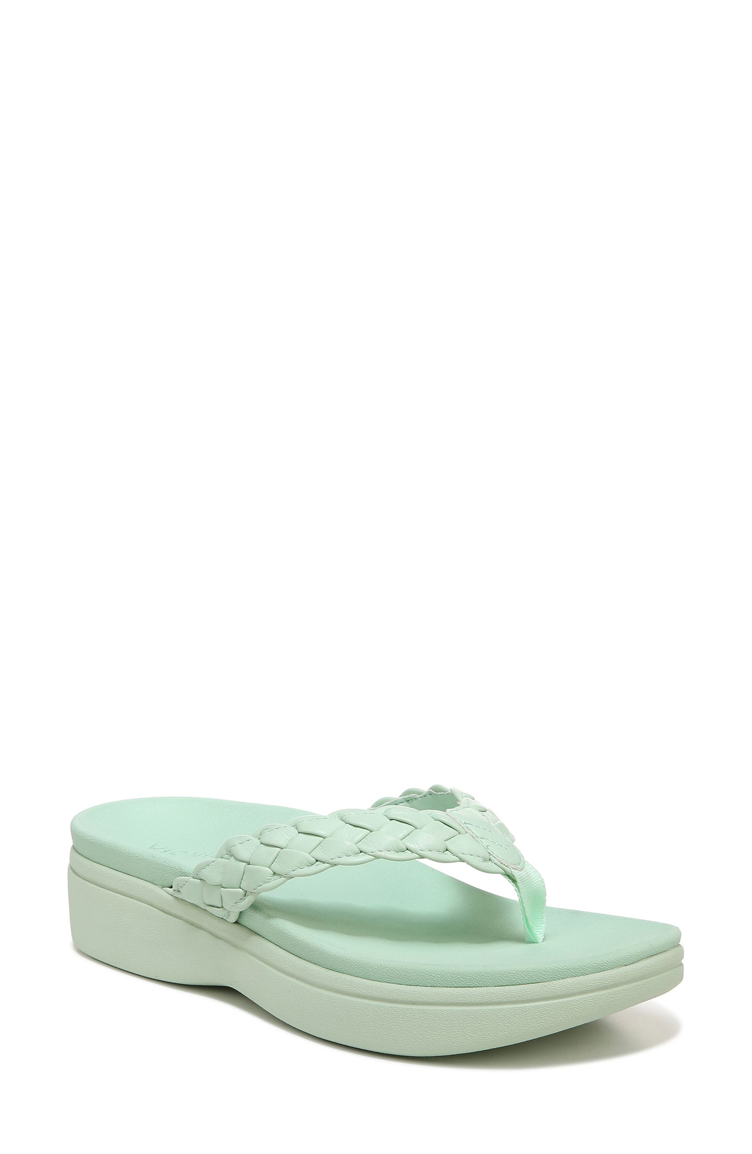 Kenji Platform Sandal - Wide Width Available, Main, color, MENTA