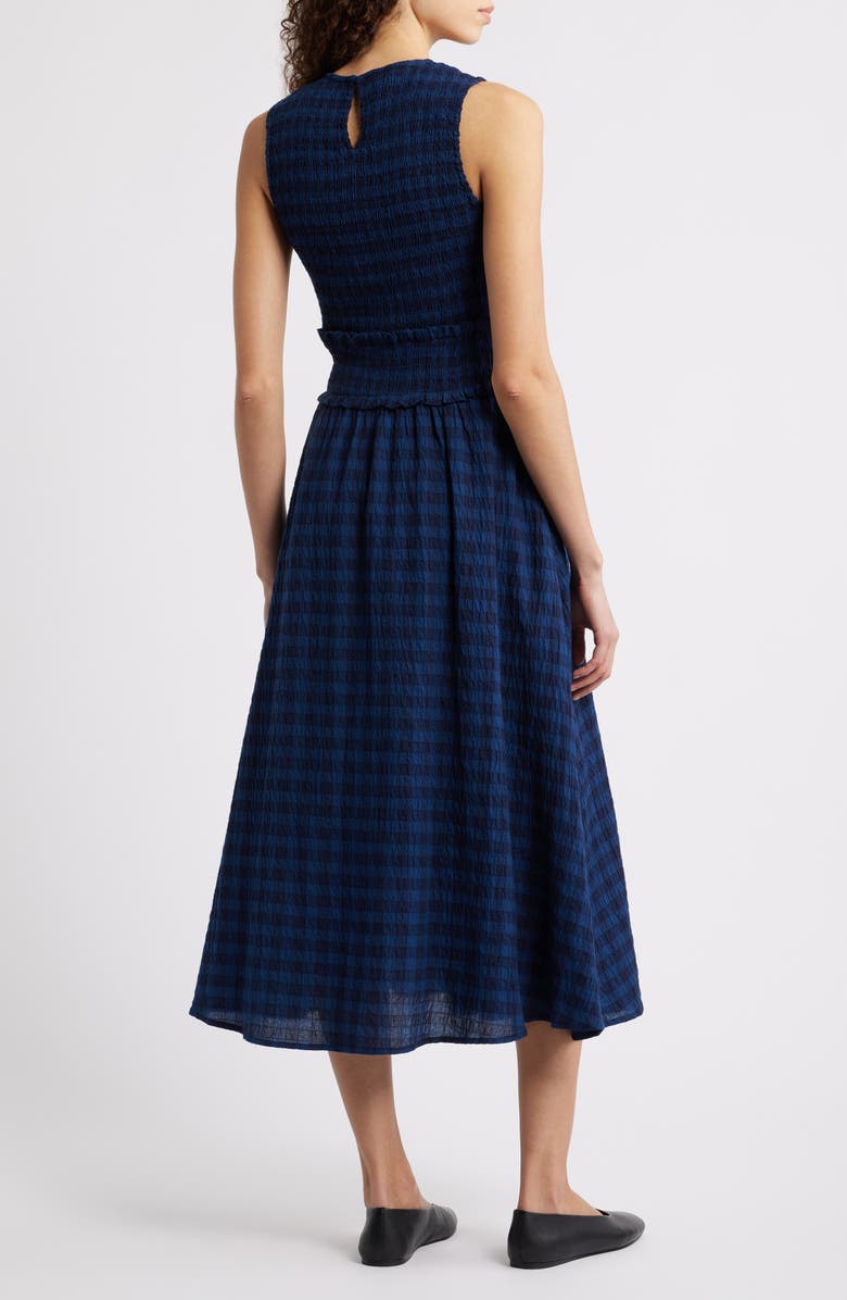 FRNCH Saquarema A-Line Dress, Alternate, color, Bleu Marine