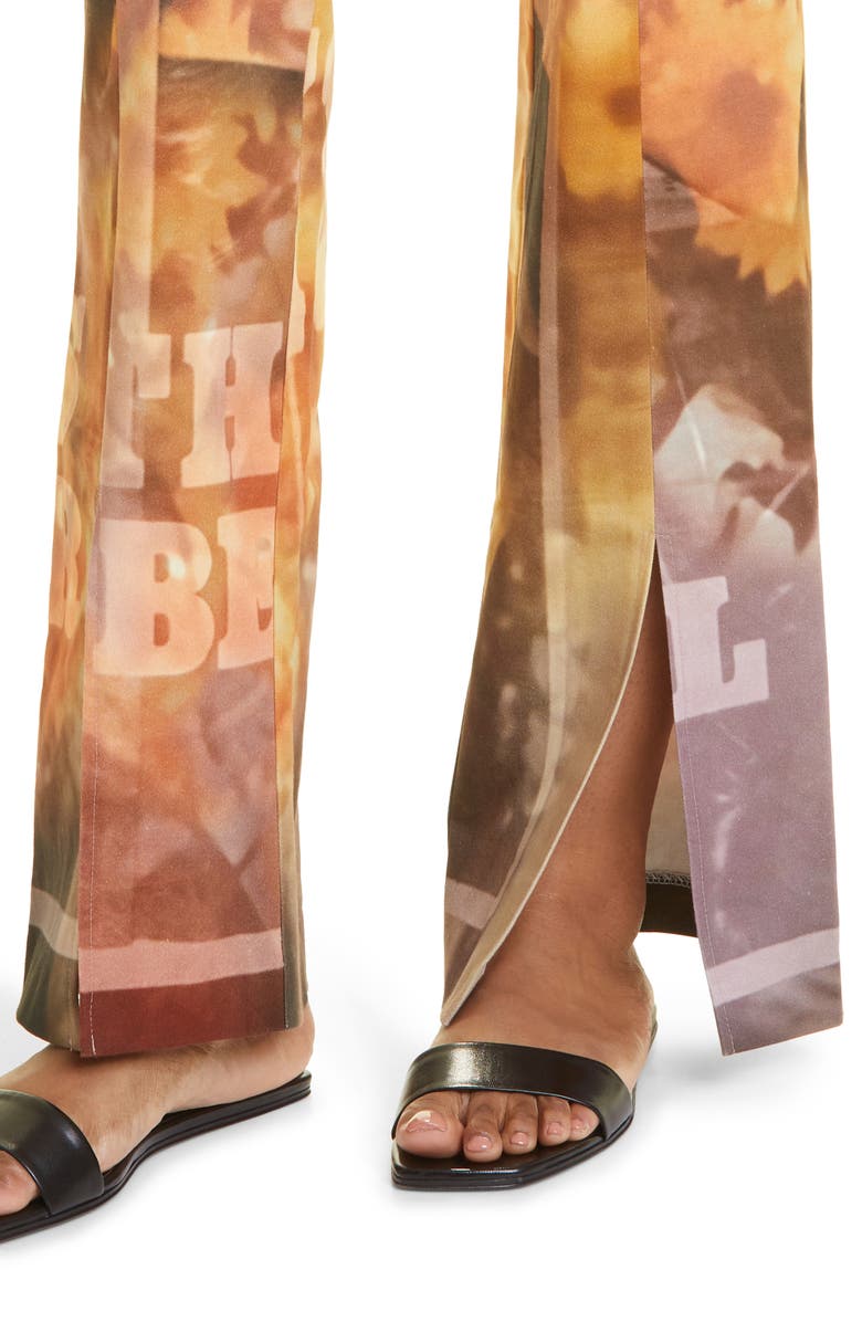 ELLISS Sunflower Stretch Denim Kick Flare Pants, Alternate, color, 