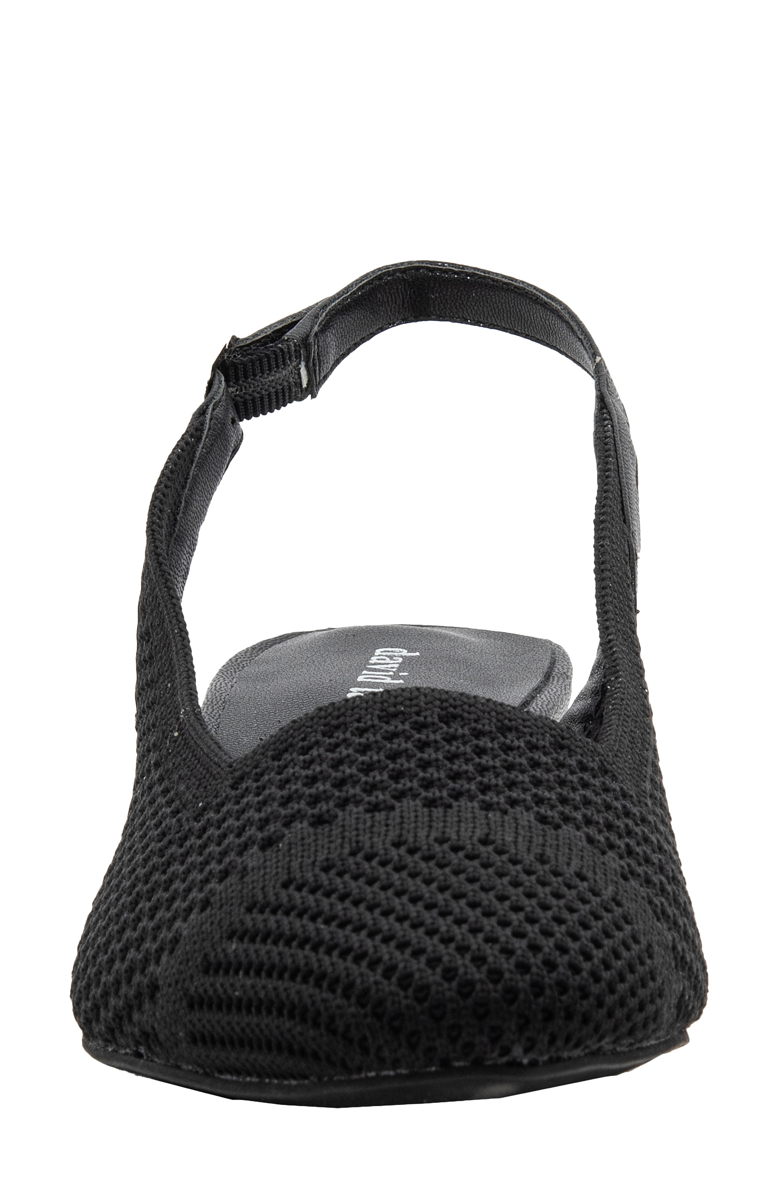 David Tate Glenna Slingback Sandal, Alternate, color, Black