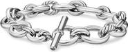 David Yurman Mercer® Chain Bracelet in Sterling Silver with Diamonds, 8mm
