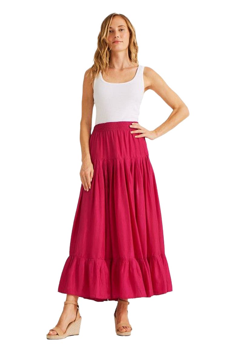 Parachute Skirt, Main, color, Magenta