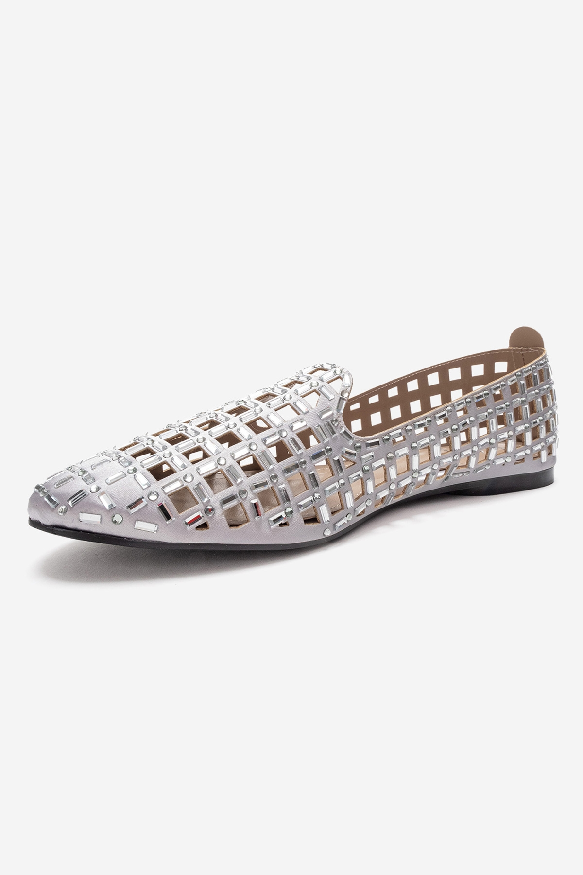 Prologue Shoes Silva Ballet Flat, Alternate, color, Silver