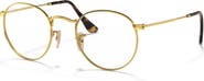 Ray-Ban Ray-Bay 47mm Round Optical Glasses