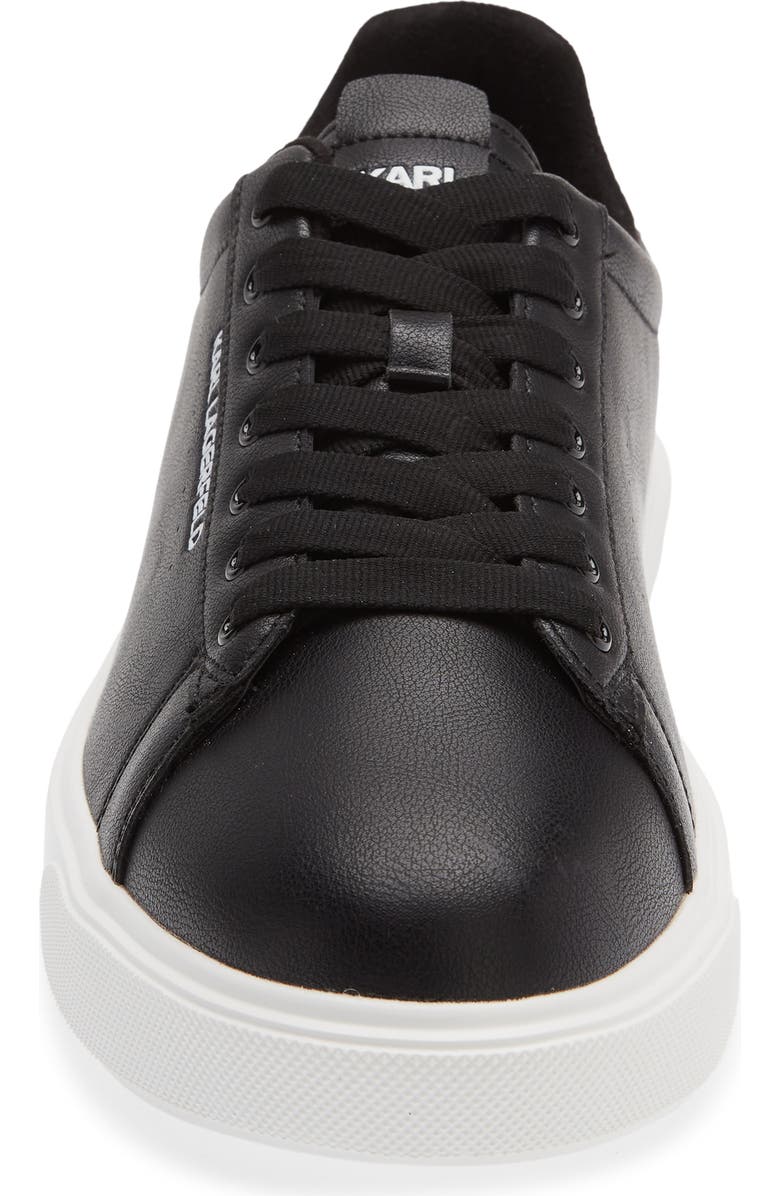 KARL LAGERFELD PARIS Plain Toe Sneaker, Alternate, color, Black