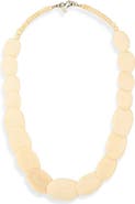 Kenneth Jay Lane Pebble Beaded Necklace