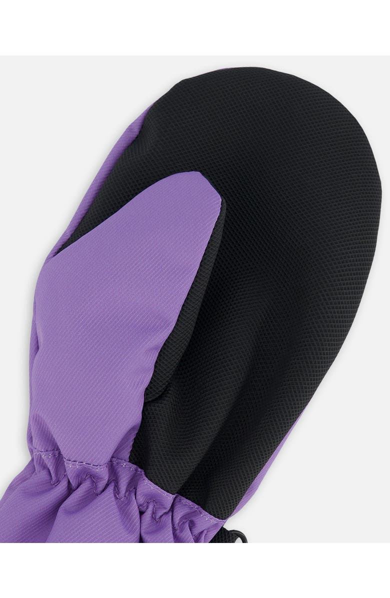 Deux par Deux Little Girl's Mid-Season Mittens Mauve, Alternate, color, 
