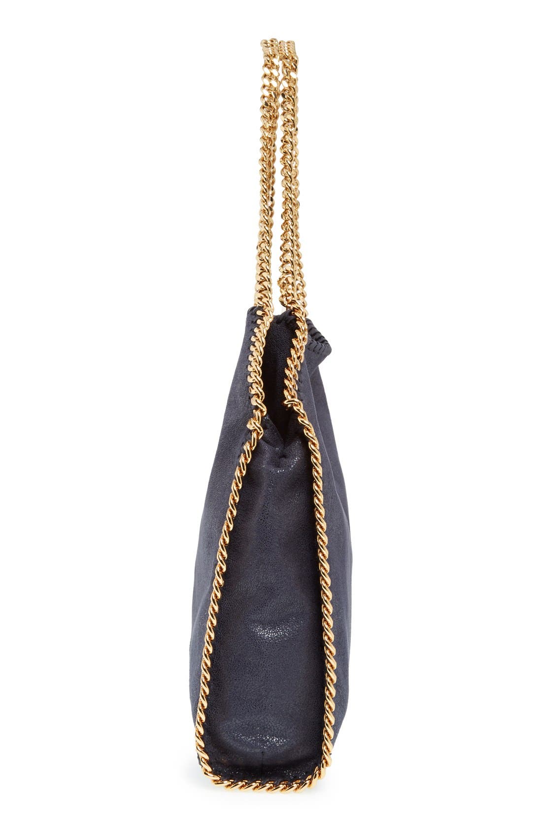 Stella McCartney 'Small Falabella - Shaggy Deer' Faux Leather Tote, Alternate, color, 