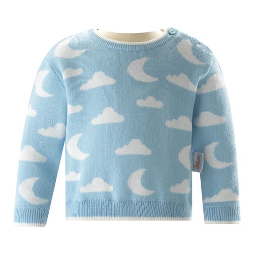 Shop Rachel Riley Cloud & Moon Knit Sweater & Leggings Set