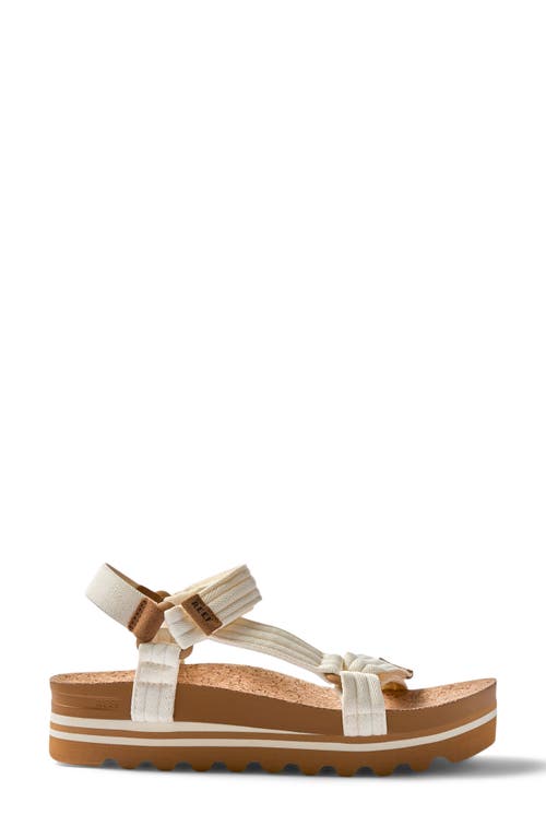 Reef Cushion Rem Hi Water Sandal In Whisper White