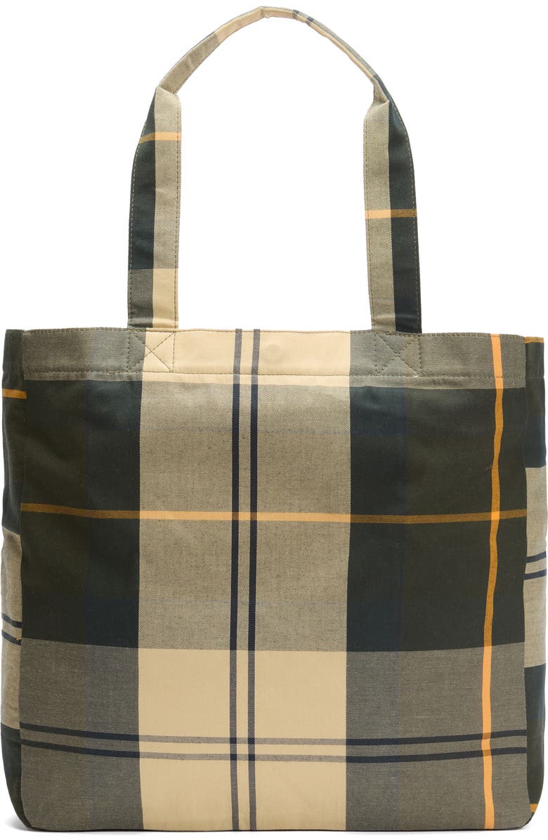 Barbour Telfield Tartan Tote, Alternate, color, Ancient Tartan